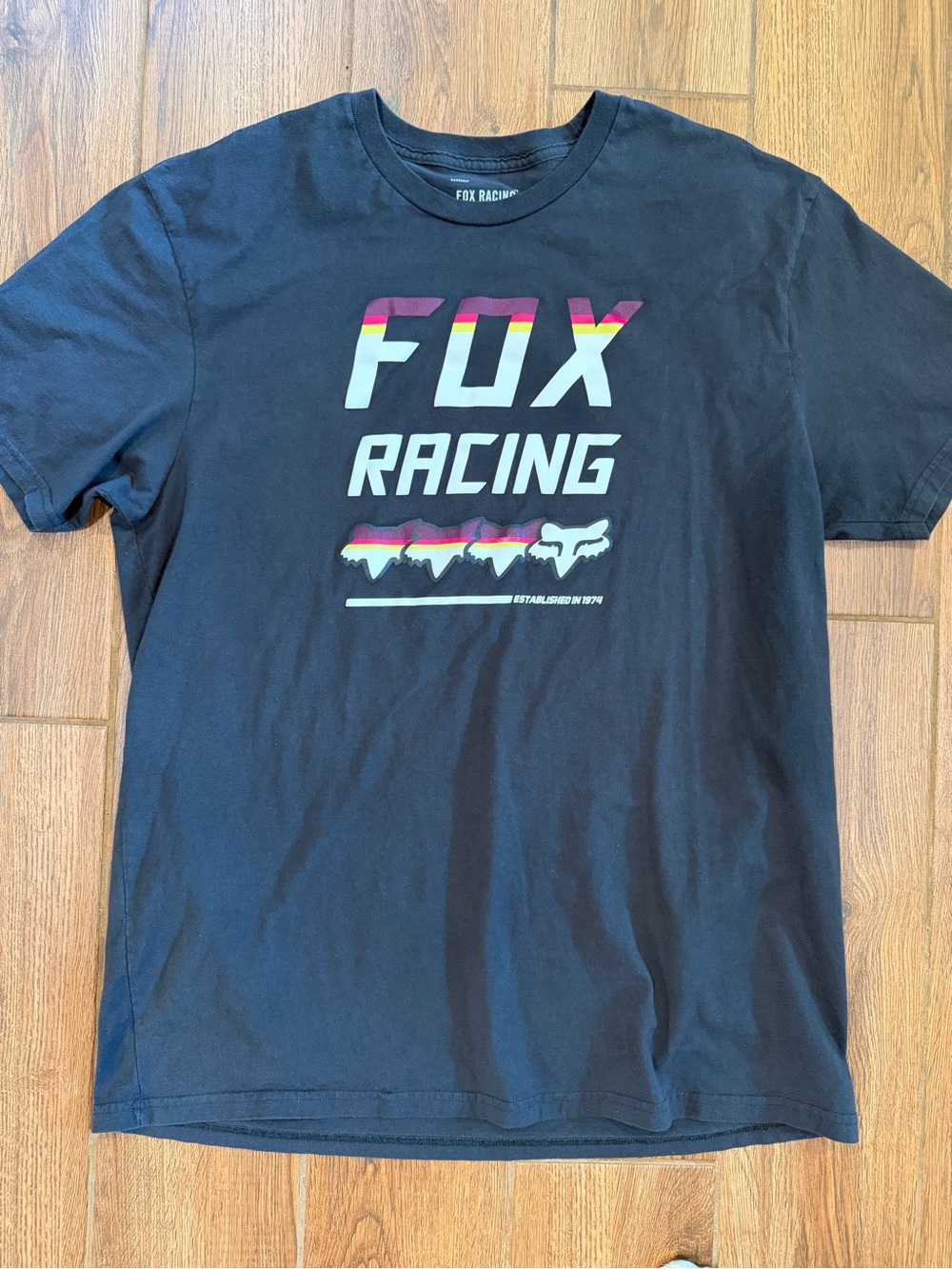 Fox Racing Graphic Cotton Tee XXL Like New